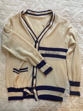 Vintage Bluebird button down cardigan
